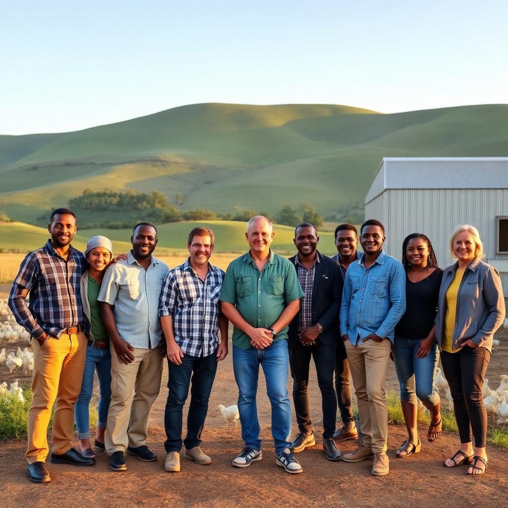 Genesis Hatcheries team in KwaZulu-Natal